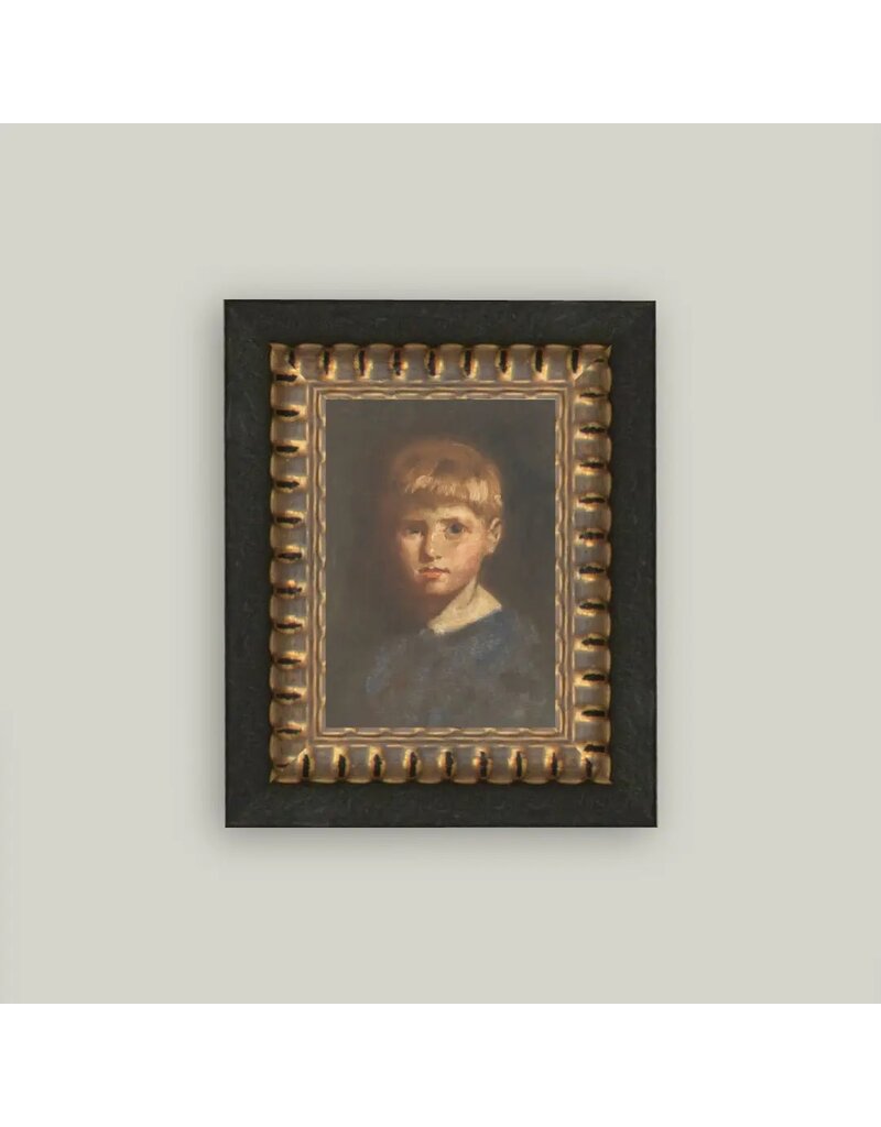 Petal Lane 5x7 Boy in Blue framed