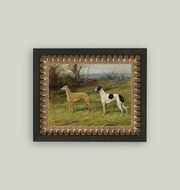 Petal Lane 10x8 Greyhound Whippet Dogs