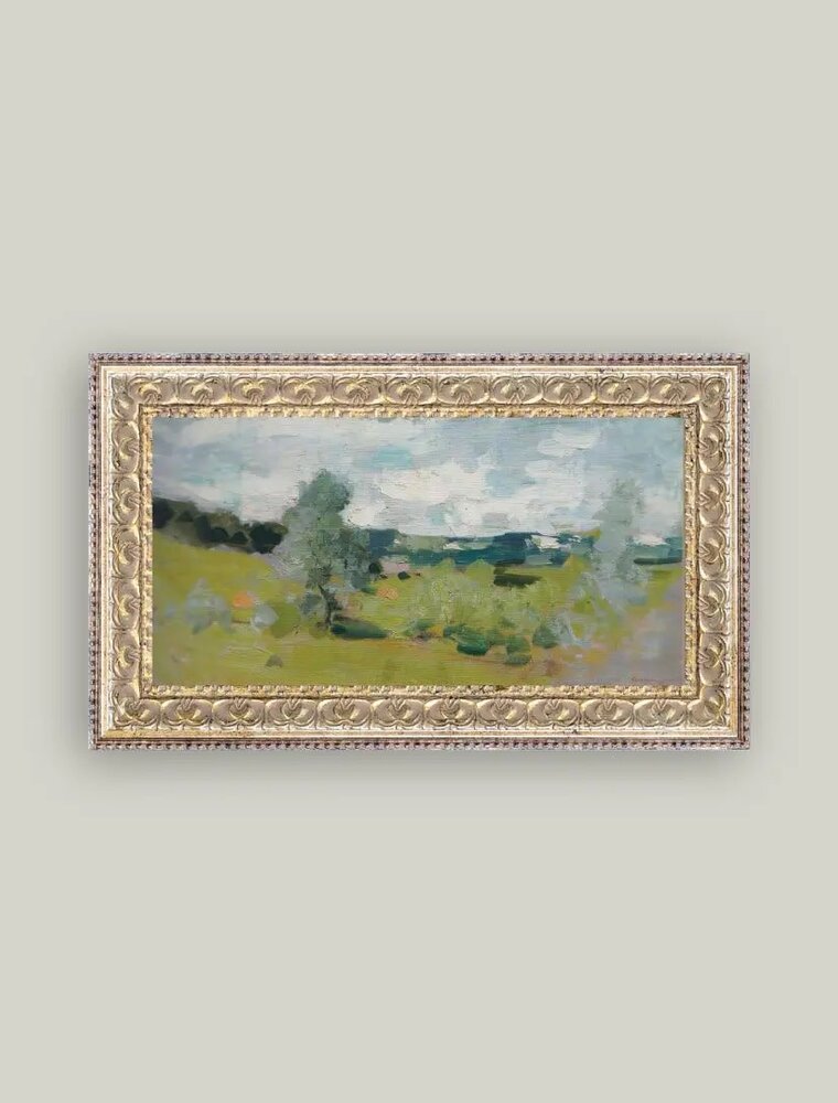 Petal Lane 12x7 Abstract Landscape