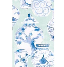 Caspari Cocktail Glazed Porcelain Celadon