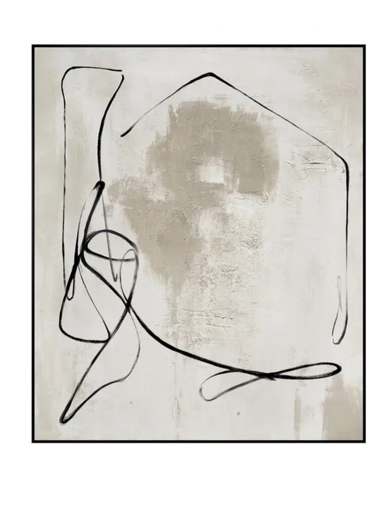 Crestview 50x60 Waldorf 1 (Framed Canvas Painting)