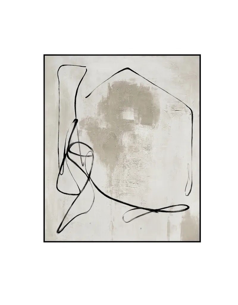Crestview 50x60 Waldorf 1 (Framed Canvas Painting)