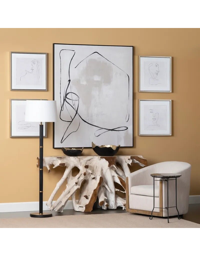 Crestview 50x60 Waldorf 1 (Framed Canvas Painting)