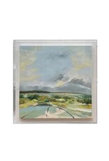 Crestview 32x32 Greene Lands 1 (Painted canvas in Acrylic  Shadow Box) (EACH)