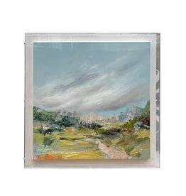 Crestview 32x32 Greene Lands 2 (Painted canvas in Acrylic  Shadow Box) (EACH)