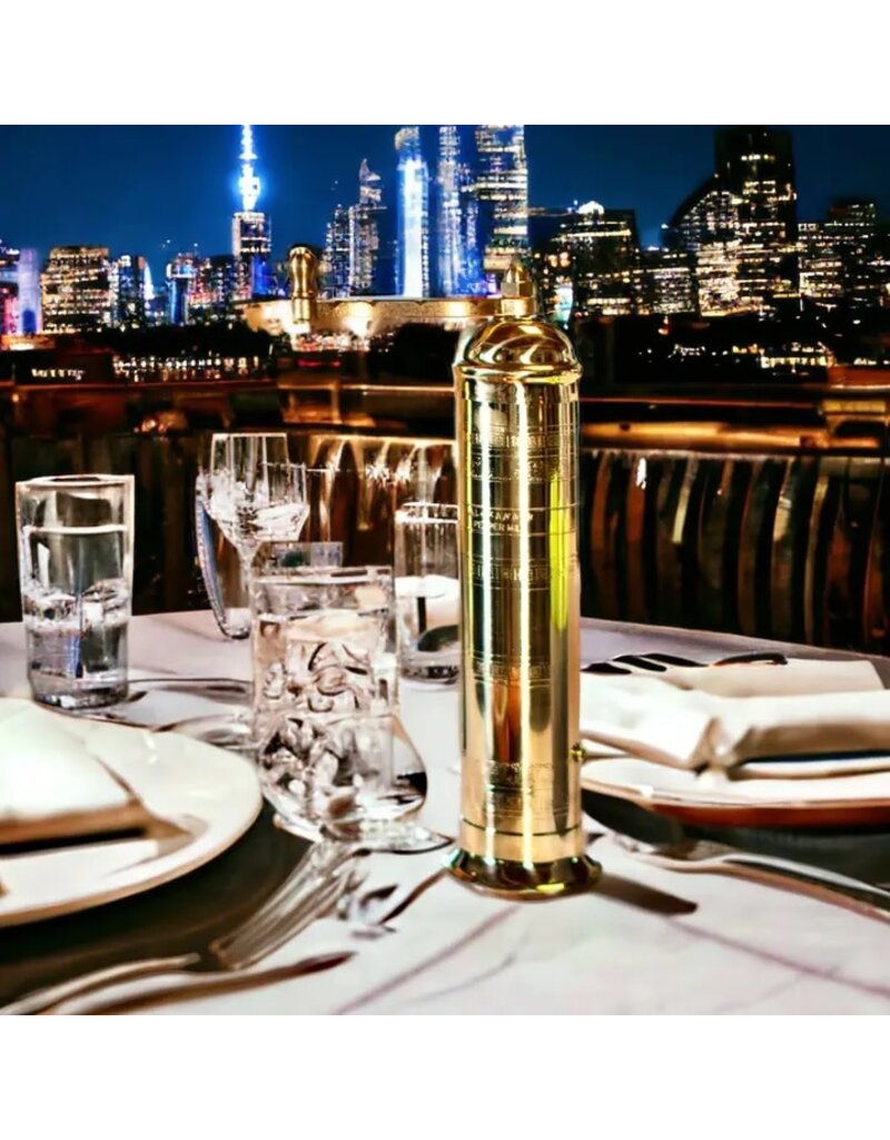 Rune-Jakobsen Design 10" Pepper Grinder 'Large Brass Mill'