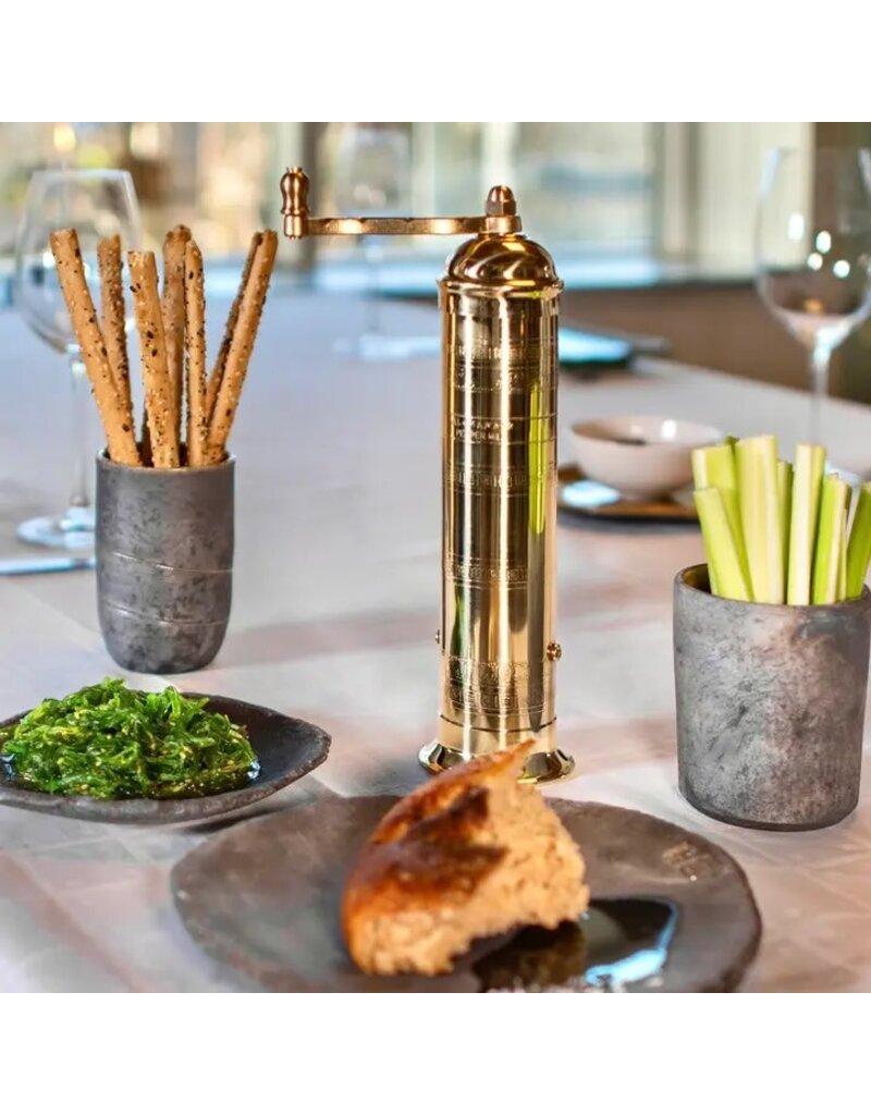 Rune-Jakobsen Design 10" Pepper Grinder 'Large Brass Mill'