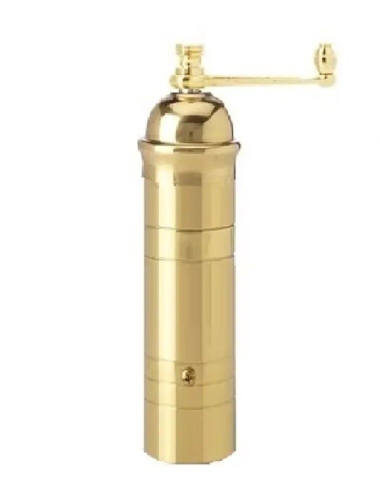 Rune-Jakobsen Design 7" Pepper Grinder 'Small Brass Mill'