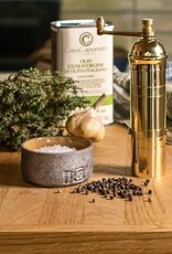 Rune-Jakobsen Design 7" Pepper Grinder 'Small Brass Mill'