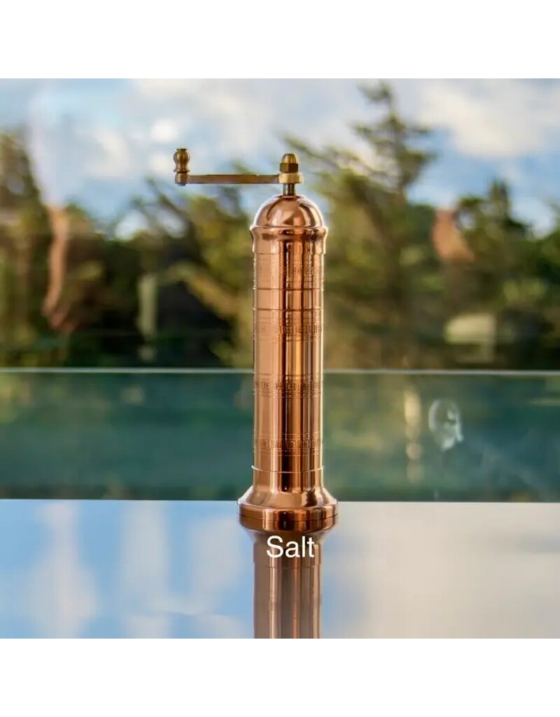 Rune-Jakobsen Design 8" Salt Grinder 'Copper Mill'