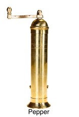 Rune-Jakobsen Design 9" Pepper Grinder 'Brass Mill'