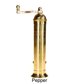 Rune-Jakobsen Design 9" Pepper Grinder 'Brass Mill'