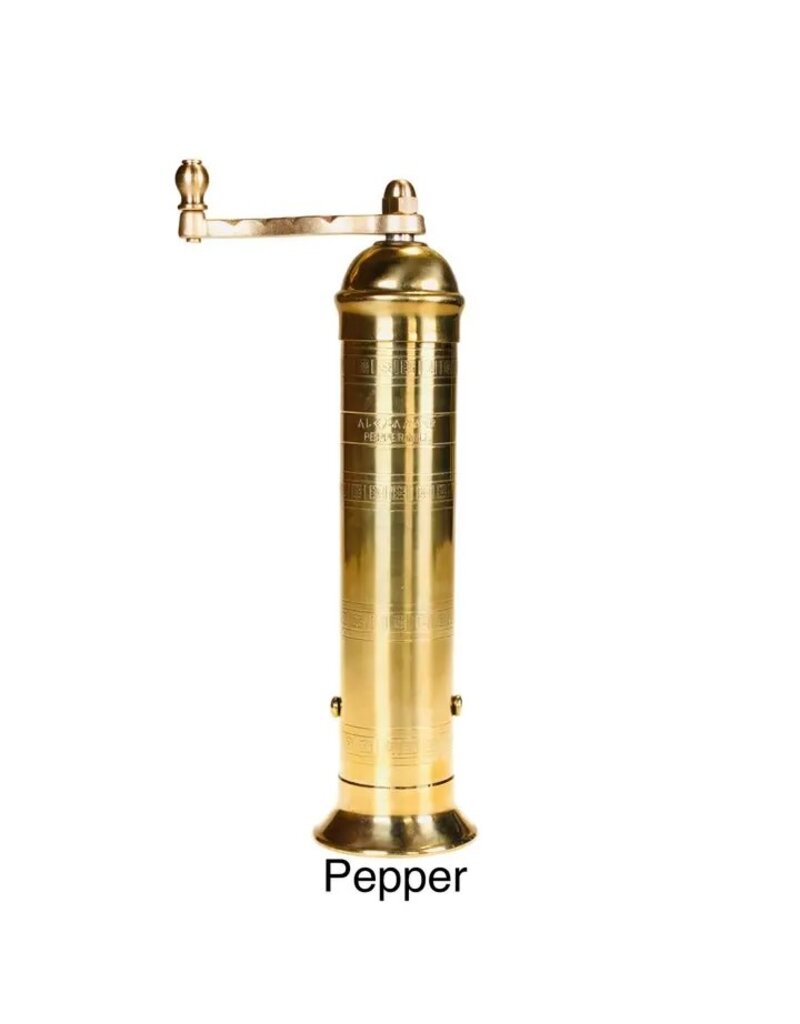 Rune-Jakobsen Design 9" Pepper Grinder 'Brass Mill'