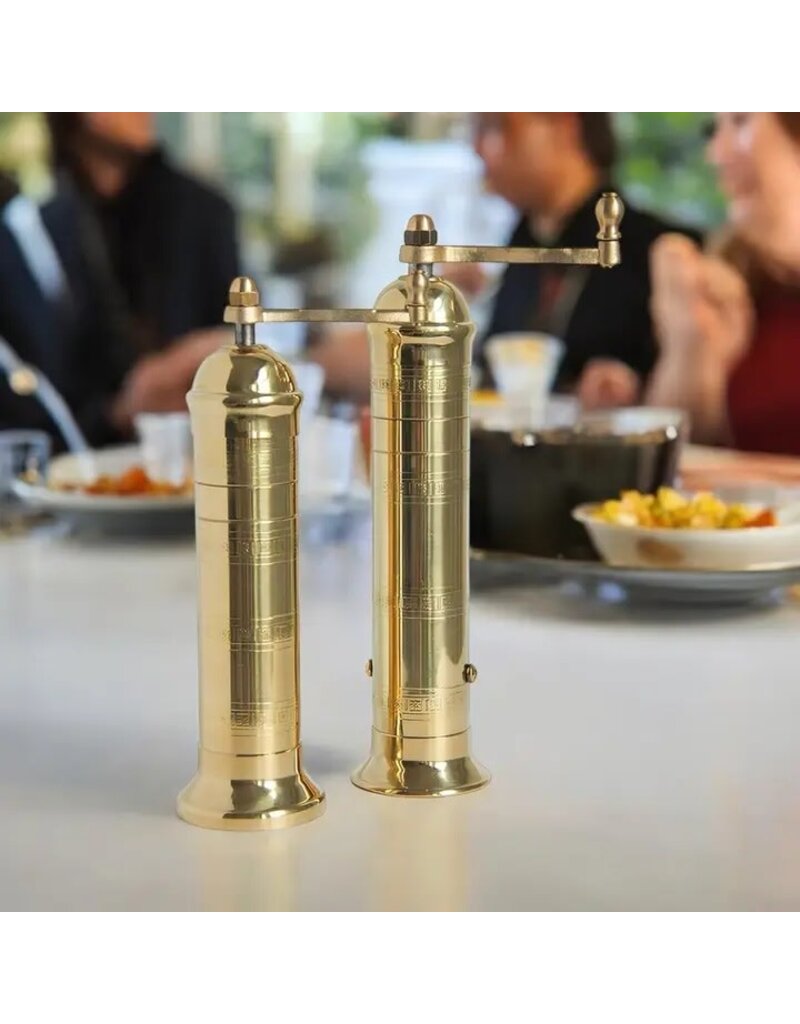 Rune-Jakobsen Design 9" Pepper Grinder 'Brass Mill'