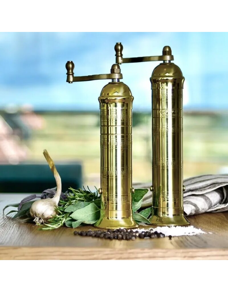 Rune-Jakobsen Design 9" Pepper Grinder 'Brass Mill'
