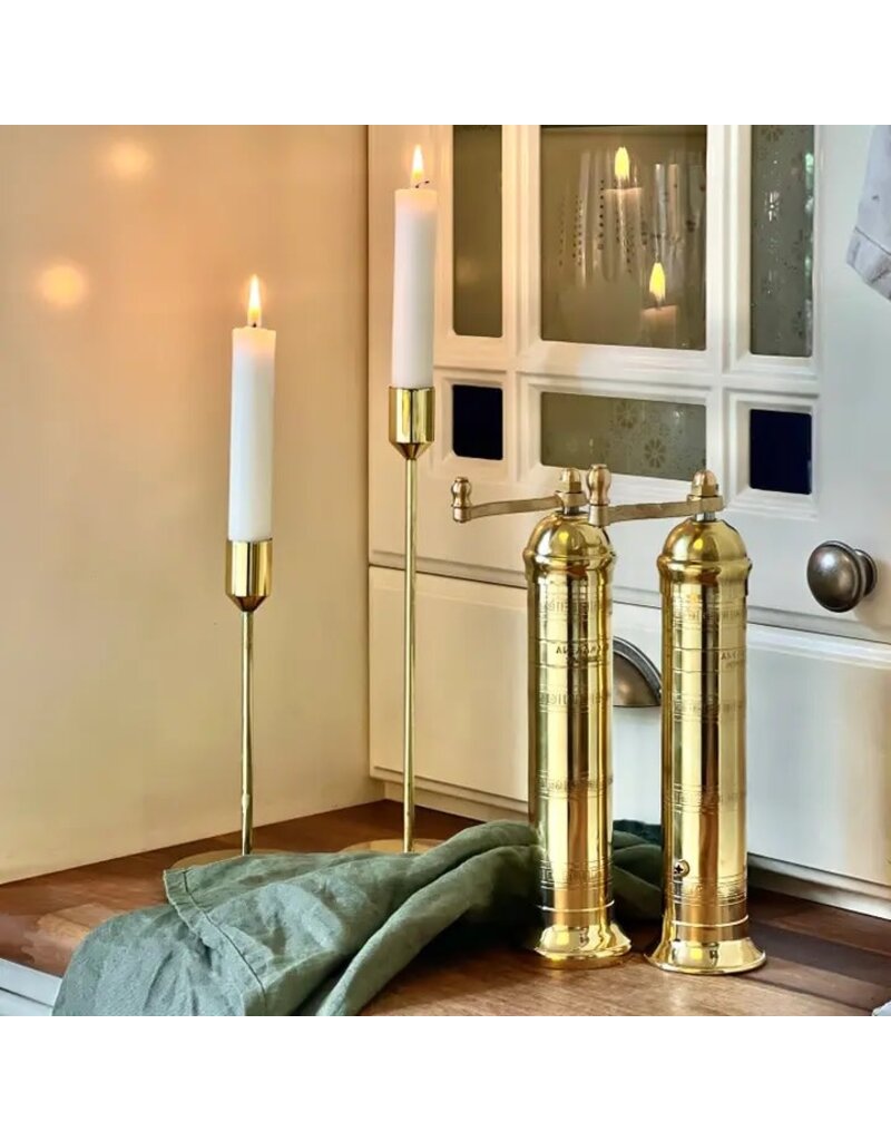 Rune-Jakobsen Design 9" Pepper Grinder 'Brass Mill'