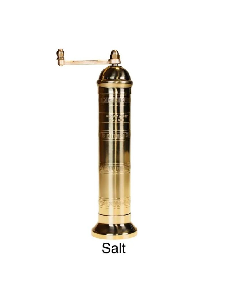 Rune-Jakobsen Design 8" Salt Grinder 'Brass Mill'