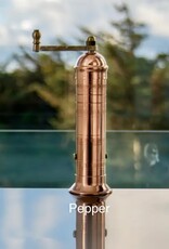 Rune-Jakobsen Design 9" Pepper Grinder 'Copper Mill'