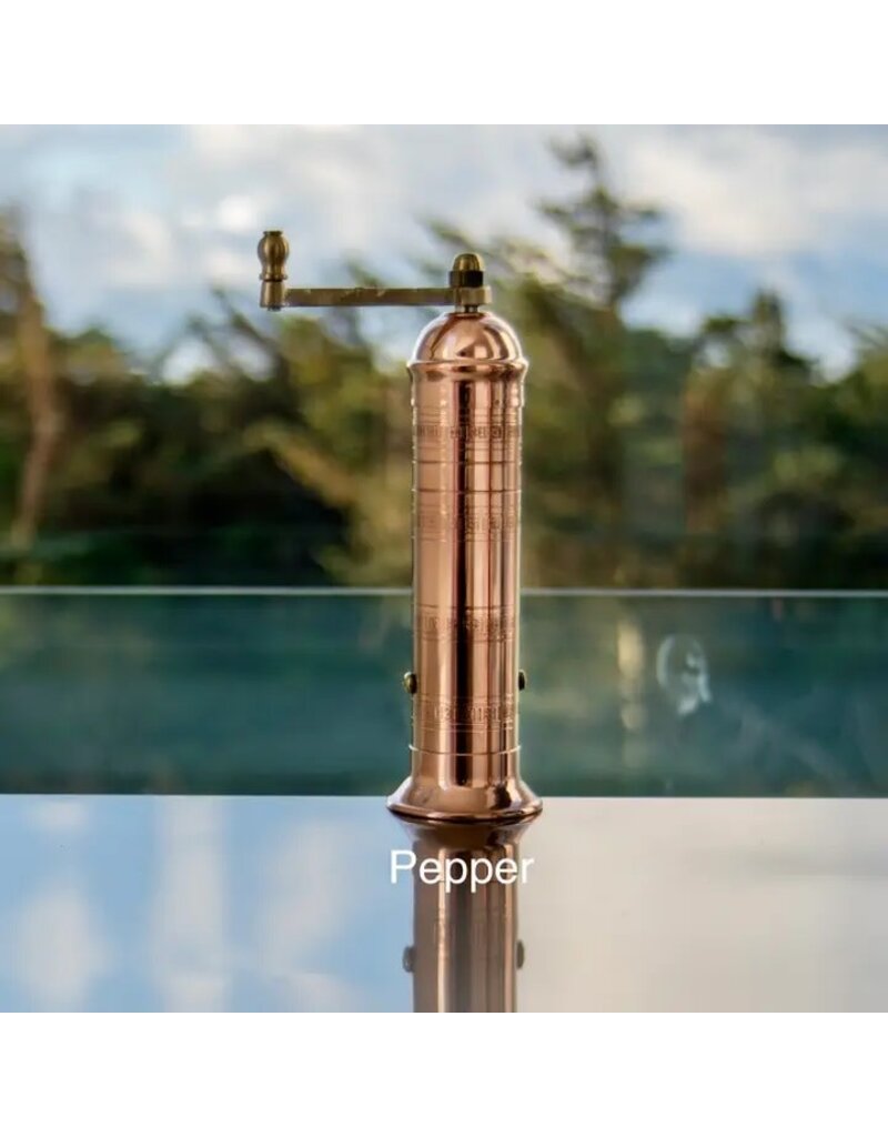 Rune-Jakobsen Design 9" Pepper Grinder 'Copper Mill'