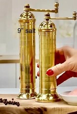 Rune-Jakobsen Design 9" Salt Grinder 'Brass Mill'