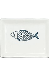 Flaire Small Rect. Fish Plate 6'L