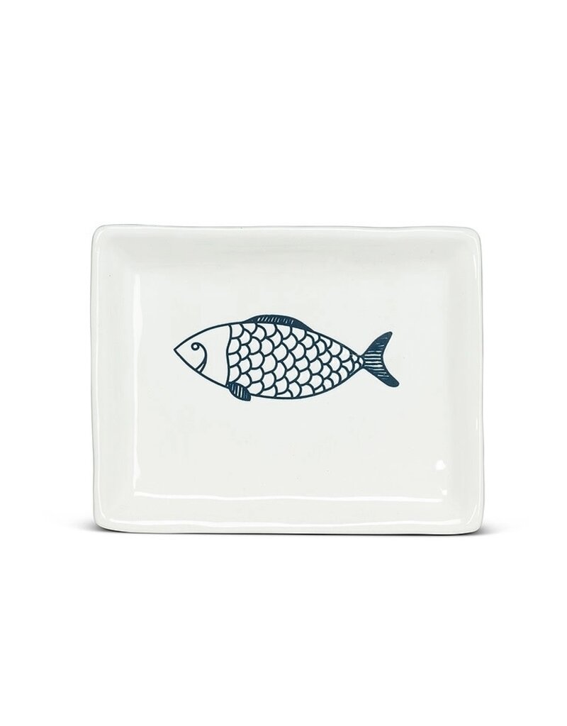 Flaire Small Rect. Fish Plate 6'L