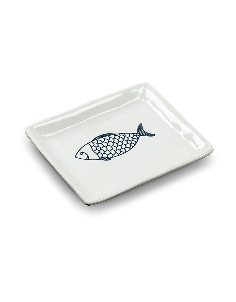 Flaire Small Rect. Fish Plate 6'L