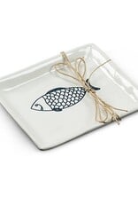 Flaire Small Rect. Fish Plate 6'L