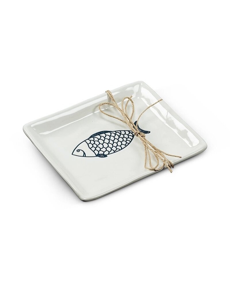 Flaire Small Rect. Fish Plate 6'L