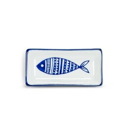 Flaire Multi Fish Sm Rect Sauce Dish 3.5"