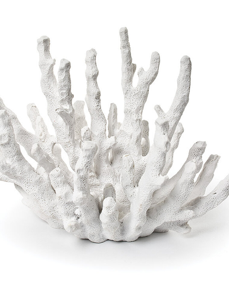 Flaire Small Finger Coral White