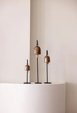 Flaire Vintage Inspired Iron Bell Stand w/Bells, Set of 3
