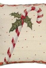 Flaire 16x16 Candy Cane Wool Pillow