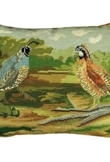 Flaire 16x20 Quails in Woods Pillow