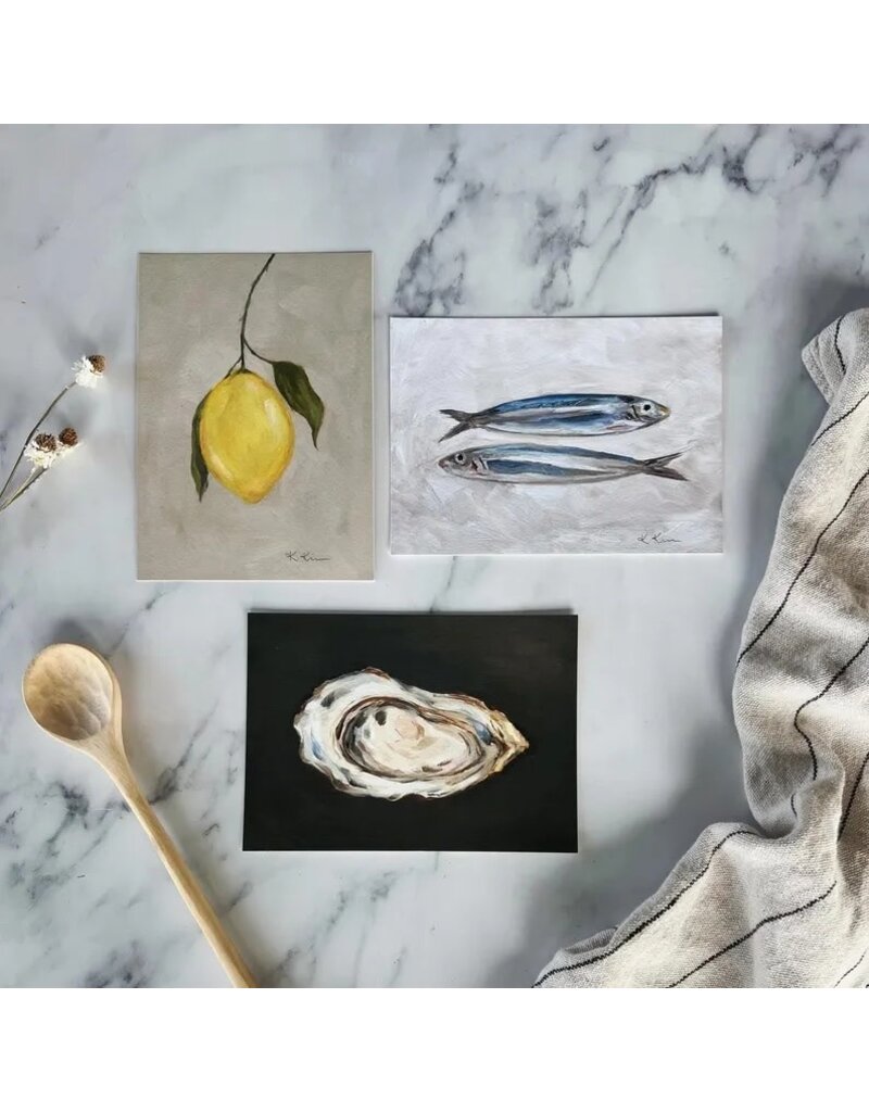 Flaire 5 x 7 Oyster - Art Print w/Frame