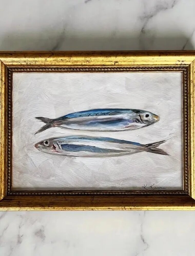 Flaire 5 x 7 Sardines II - Art Print w/Frame