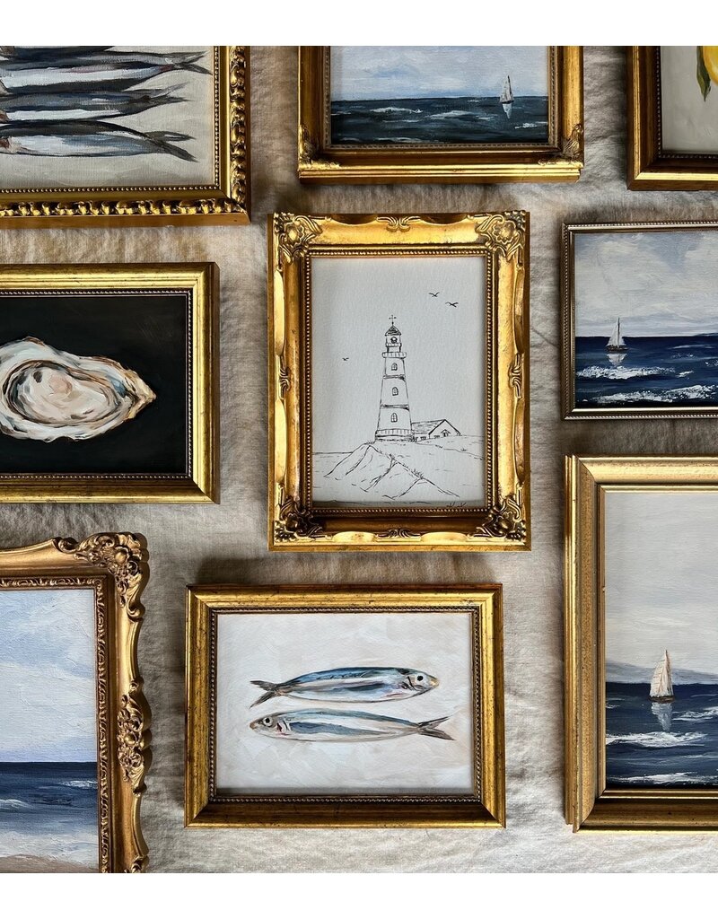 Flaire 5 x 7 Sardines II - Art Print w/Frame