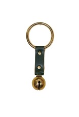 Belsnickel Bells USA Made Green Elf's Bell Solid Brass Lg.