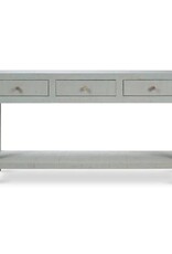 Bramble Kagu Console Table with Raffia