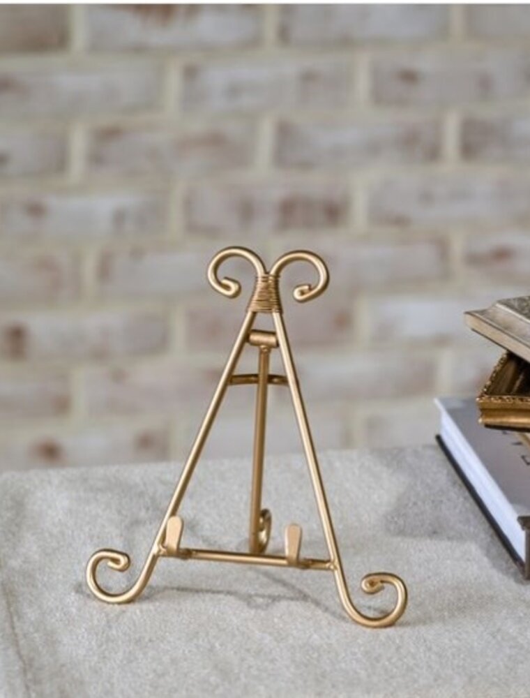 PD Home 8.25 "Gold Straight Back Easel