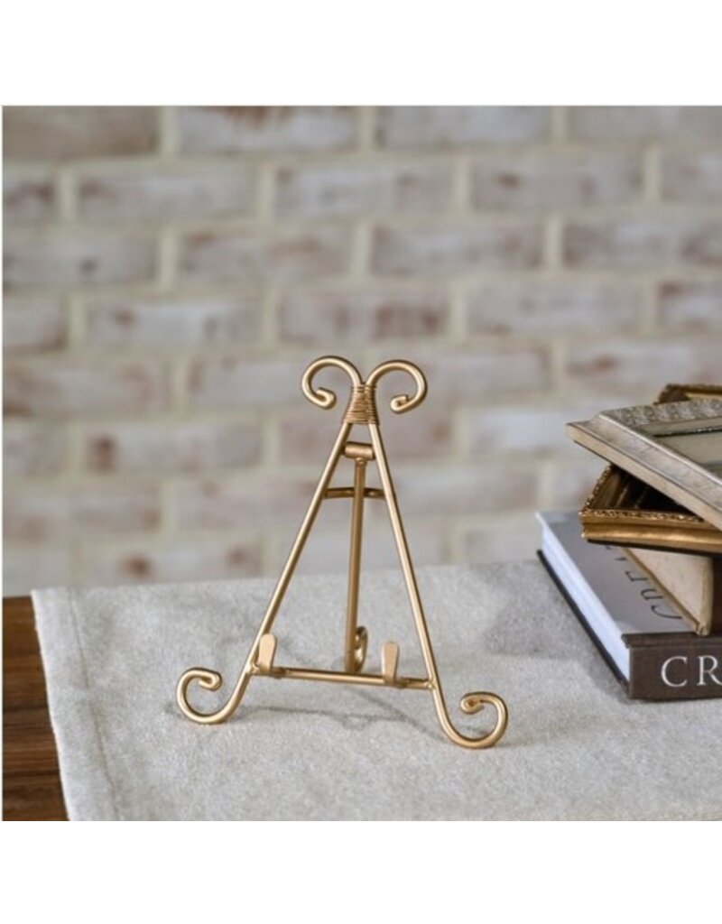 PD Home 8.25 "Gold Straight Back Easel