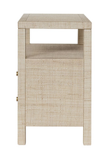 Paloma Paloma Raffia Wrapped Night Stand