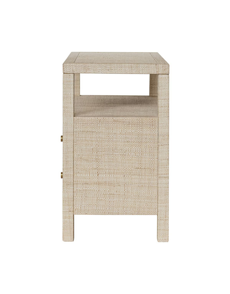 Paloma Paloma Raffia Wrapped Night Stand