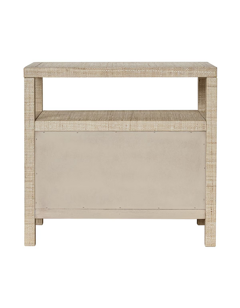 Paloma Paloma Raffia Wrapped Night Stand