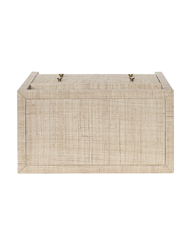 Paloma Paloma Raffia Wrapped Night Stand