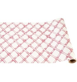 Hester & Cook Pink Lattice Runner - 20" W x 25' L