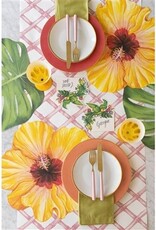 Hester & Cook Pink Lattice Runner - 20" W x 25' L