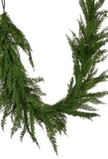 AB Floral 6' Long Deluxe Garland Green