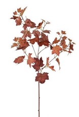 AB Floral 36" Maple Leaf Spray - Rust