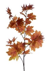 AB Floral 40" Maple Leaf Spray - Yellow